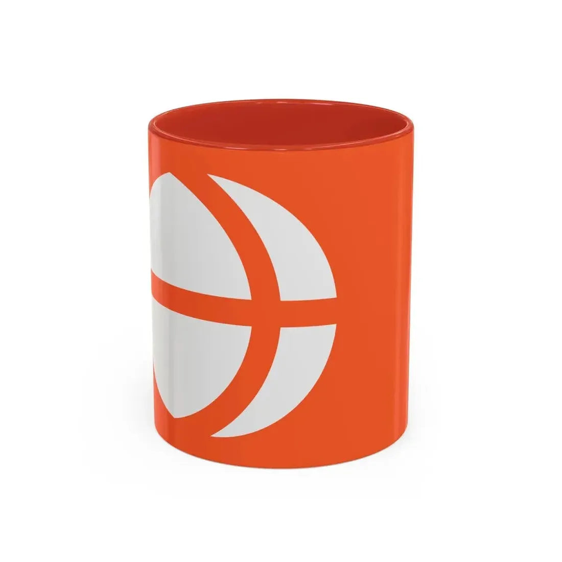 Flag of Nagano Prefecture Japan - Accent Coffee Mug 11oz Red - Go Mug Yourself