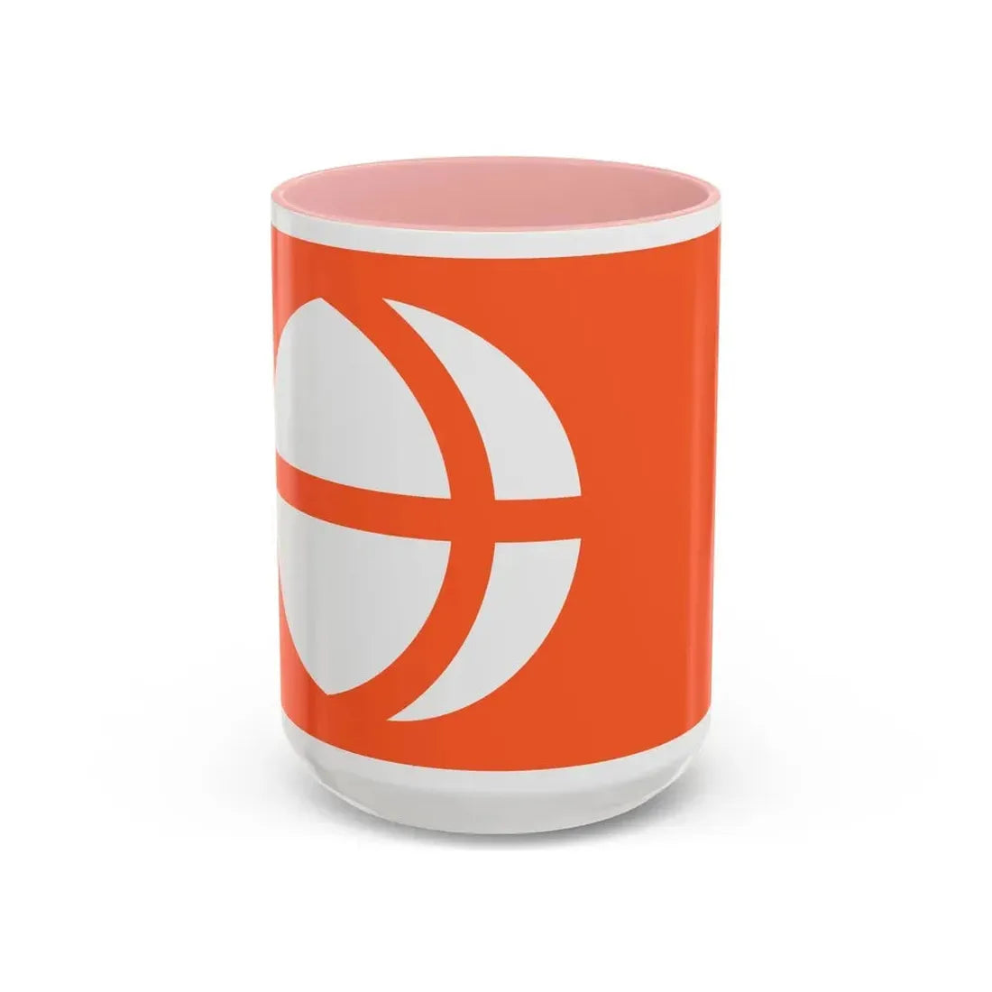 Flag of Nagano Prefecture Japan - Accent Coffee Mug 15oz Pink - Go Mug Yourself