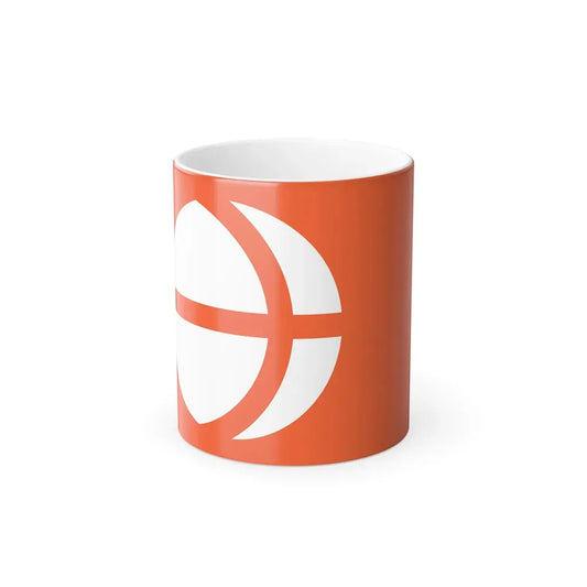 Flag of Nagano Prefecture Japan - Color Changing Coffee Mug 11oz - Go Mug Yourself