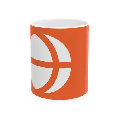 Flag of Nagano Prefecture Japan - White Coffee Mug 11oz - Go Mug Yourself