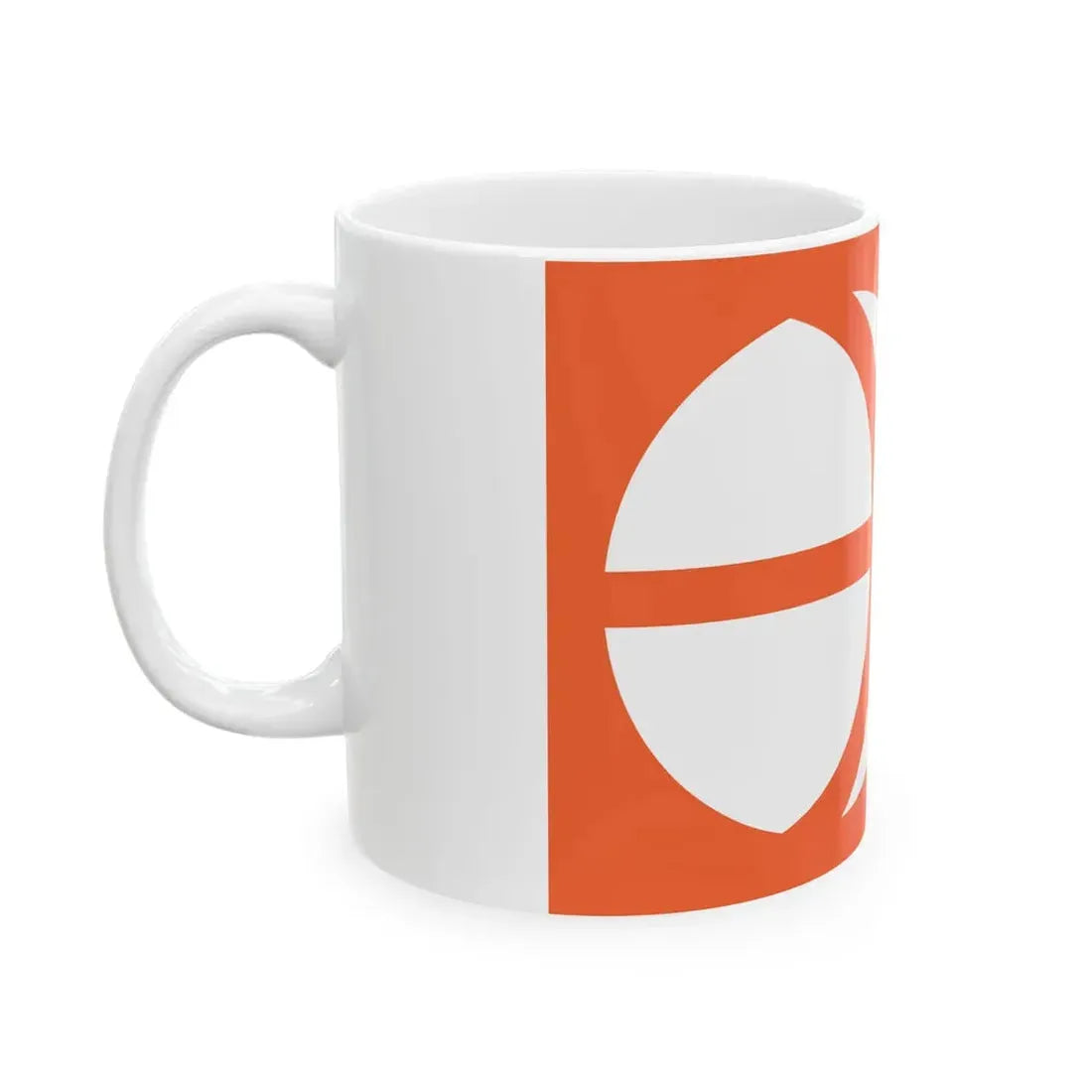 Flag of Nagano Prefecture (Japan) White Coffee Mug - Go Mug Yourself