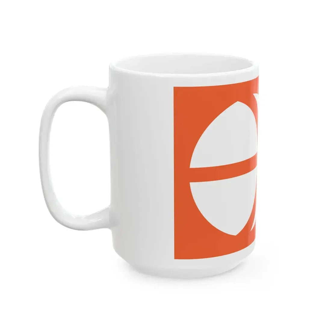 Flag of Nagano Prefecture (Japan) White Coffee Mug - Go Mug Yourself