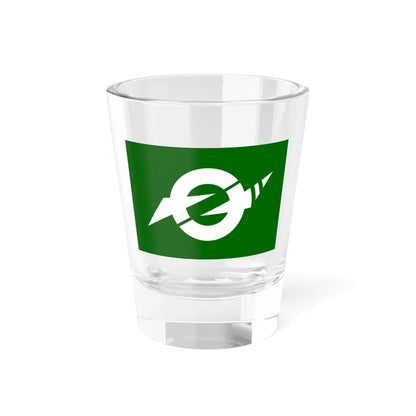 Flag of Naganuma Hokkaido (Japan) Shot Glass 1.5oz 1.5oz - Go Mug Yourself