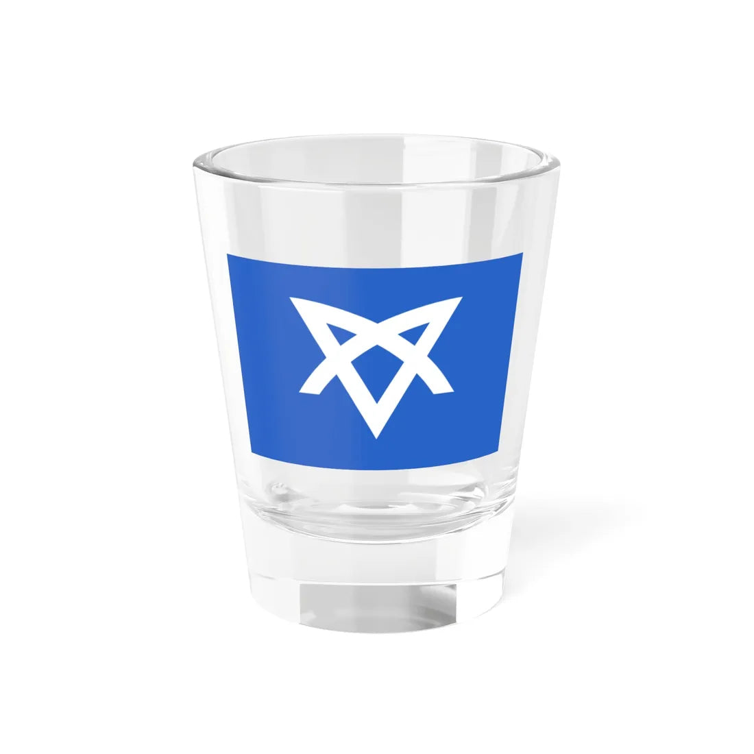 Flag of Nagao Kagawa 1958-2002 (Japan) Shot Glass 1.5oz 1.5oz - Go Mug Yourself