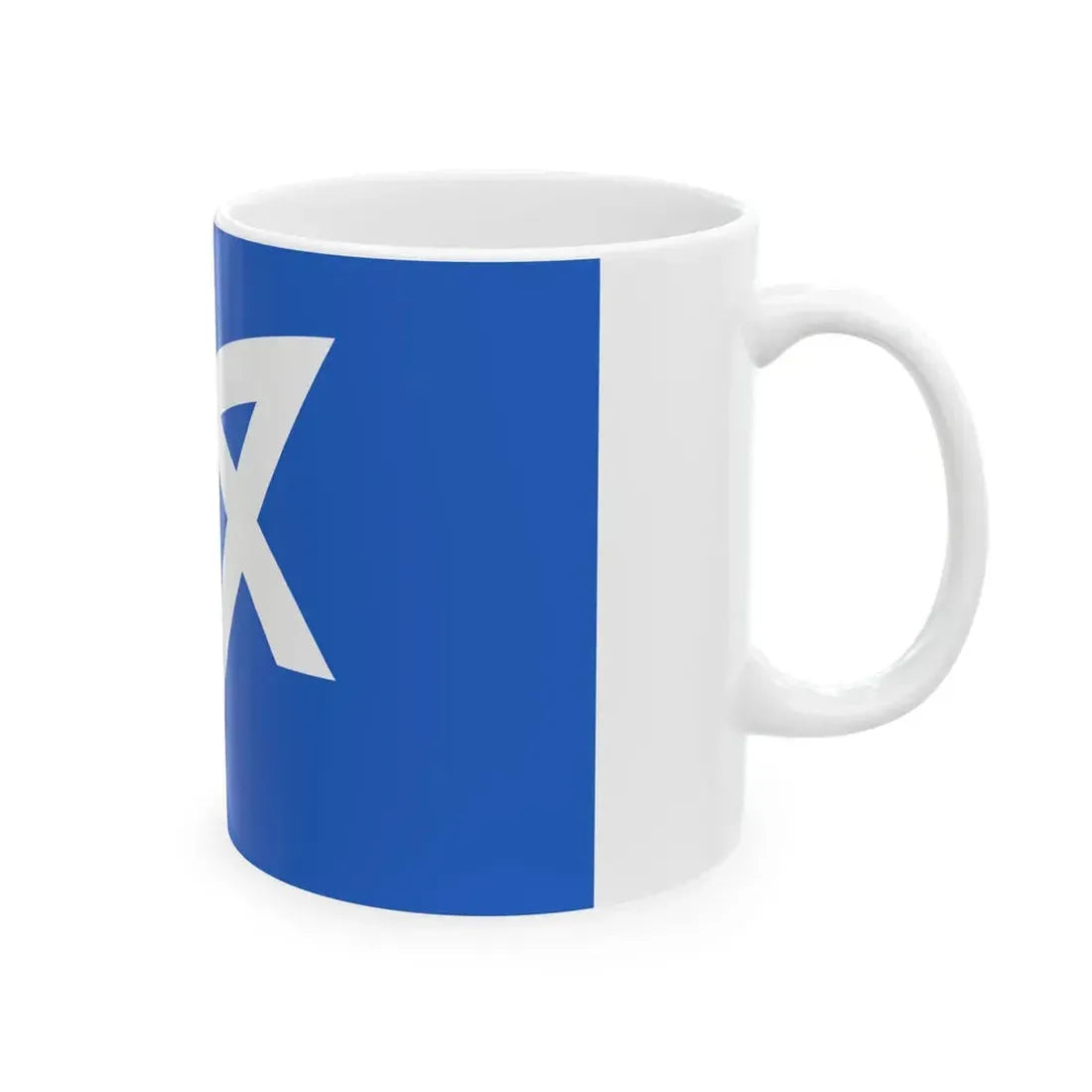 Flag of Nagao Kagawa 1958-2002 (Japan) White Coffee Mug - Go Mug Yourself