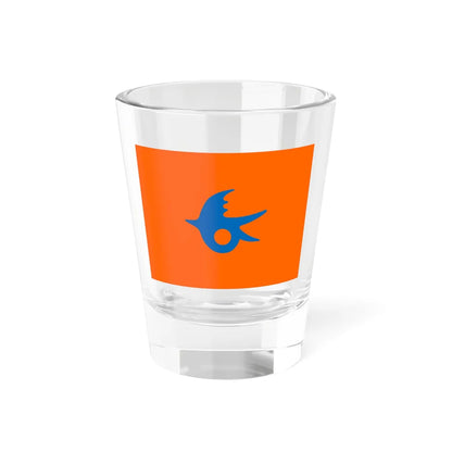 Flag of Nagaoka Niigata (Japan) Shot Glass 1.5oz 1.5oz - Go Mug Yourself