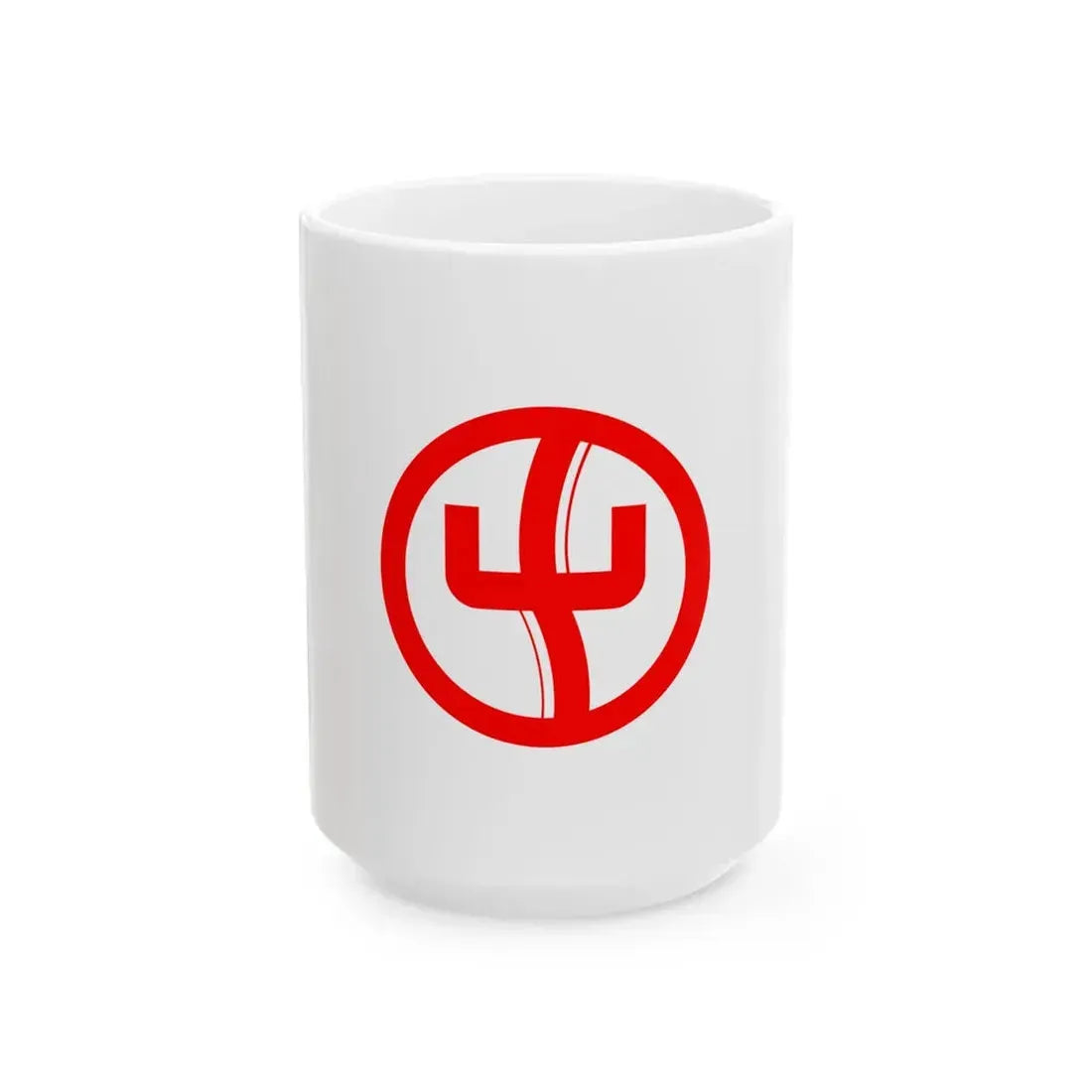 Flag of Nagareyama Chiba (Japan) White Coffee Mug 15oz - Go Mug Yourself