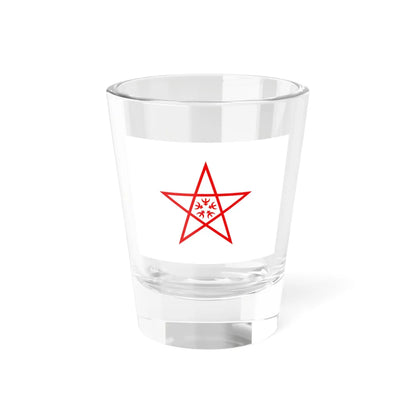 Flag of Nagasaki Nagasaki (Japan) Shot Glass 1.5oz 1.5oz - Go Mug Yourself