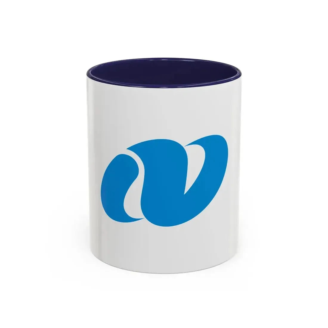 Flag of Nagasaki Prefecture Japan - Accent Coffee Mug 11oz Navy - Go Mug Yourself