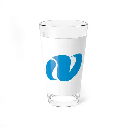 Flag of Nagasaki Prefecture Japan - Pint Glass 16oz 16oz - Go Mug Yourself