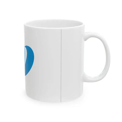 Flag of Nagasaki Prefecture (Japan) White Coffee Mug - Go Mug Yourself