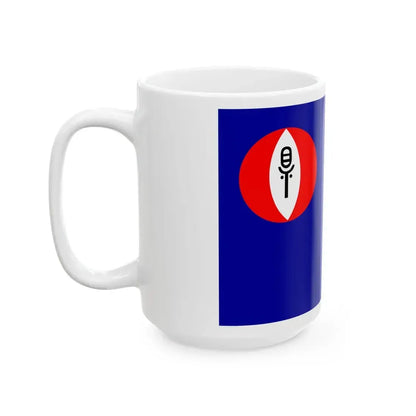 Flag of Nagasaki unofficial (Japan) White Coffee Mug - Go Mug Yourself