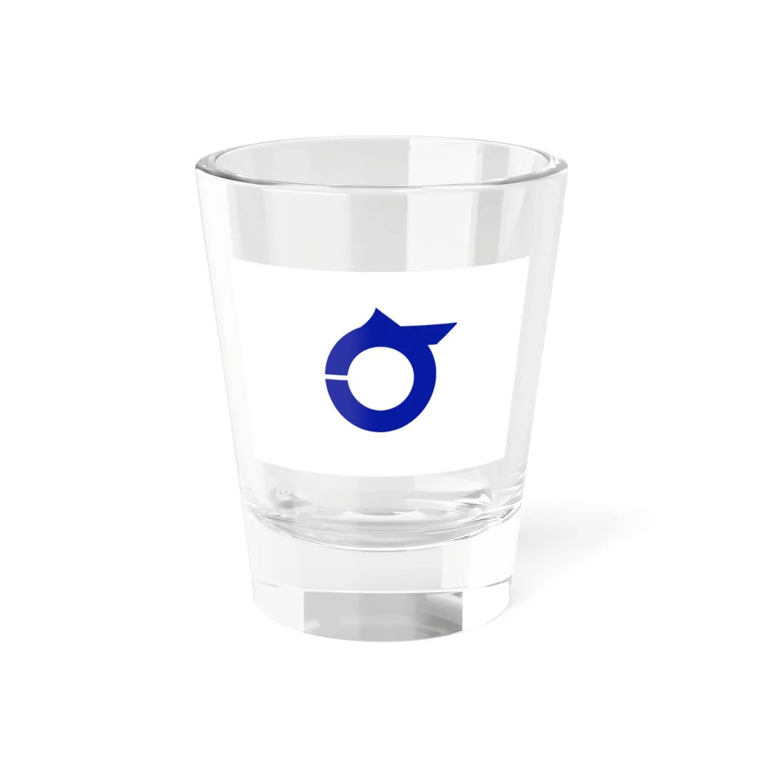 Flag of Nagashima Kagoshima 1970-2006 (Japan) Shot Glass 1.5oz 1.5oz - Go Mug Yourself