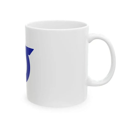 Flag of Nagashima Kagoshima 1970-2006 (Japan) White Coffee Mug - Go Mug Yourself