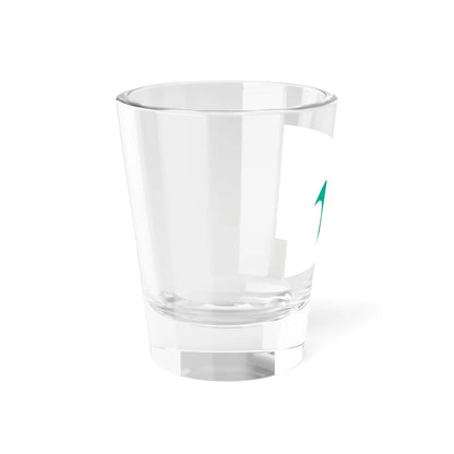 Flag of Nagato Yamaguchi green (Japan) Shot Glass 1.5oz - Go Mug Yourself