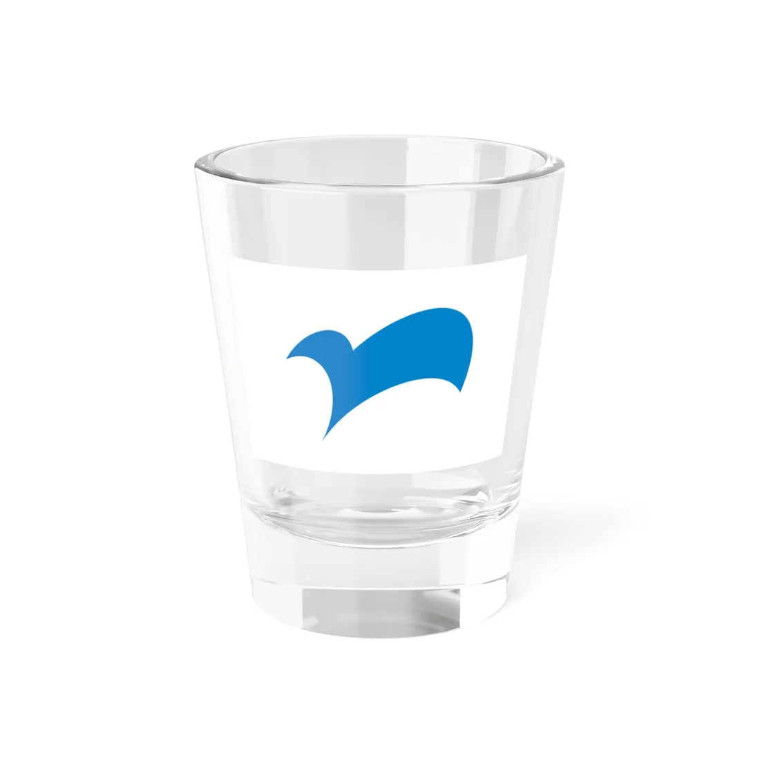 Flag of Nagato Yamaguchi (Japan) Shot Glass 1.5oz 1.5oz - Go Mug Yourself