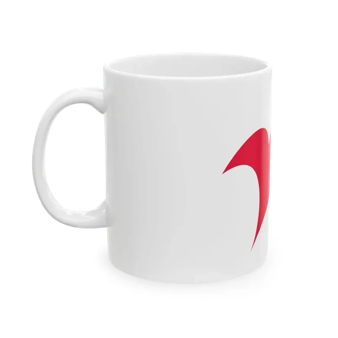 Flag of Nagato Yamaguchi red (Japan) White Coffee Mug - Go Mug Yourself