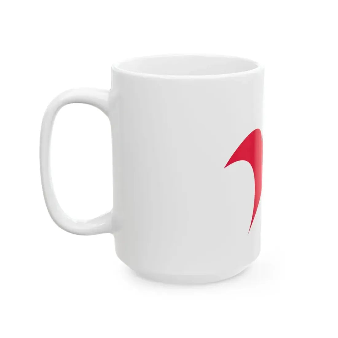 Flag of Nagato Yamaguchi red (Japan) White Coffee Mug - Go Mug Yourself