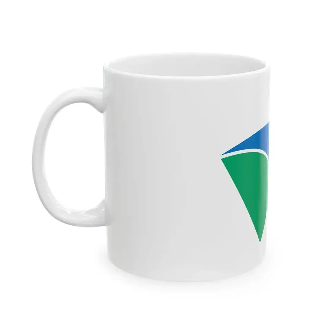 Flag of Nagawa Nagano (Japan) White Coffee Mug - Go Mug Yourself
