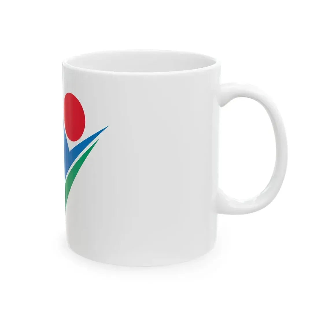 Flag of Nagawa Nagano (Japan) White Coffee Mug - Go Mug Yourself