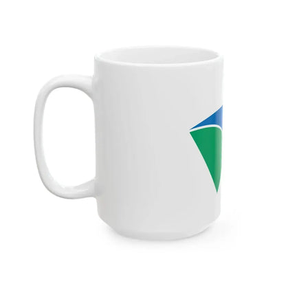 Flag of Nagawa Nagano (Japan) White Coffee Mug - Go Mug Yourself