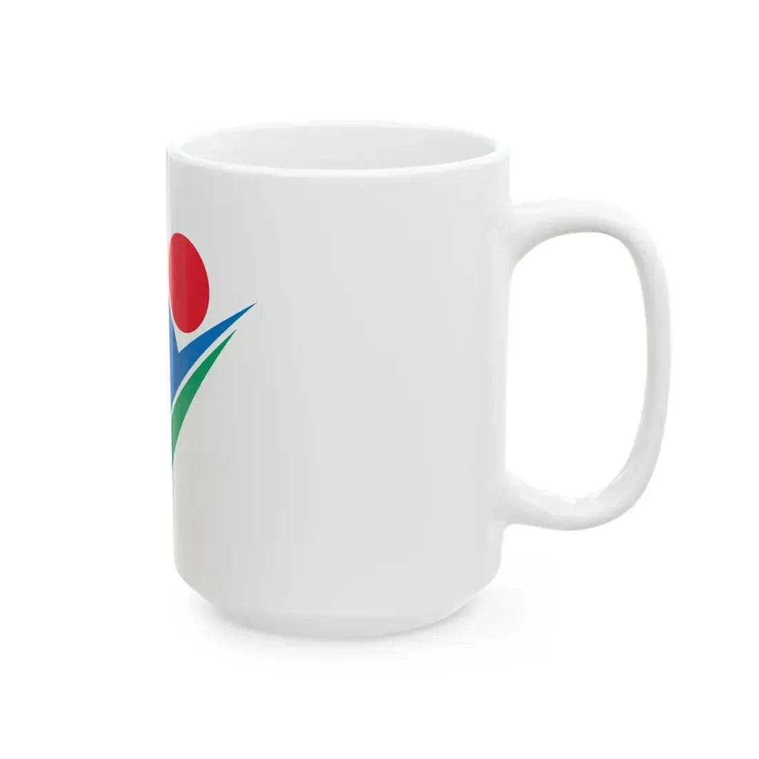 Flag of Nagawa Nagano (Japan) White Coffee Mug - Go Mug Yourself