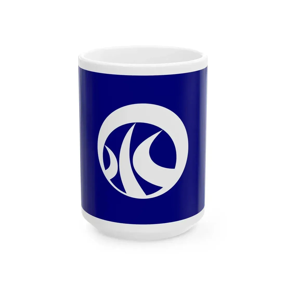 Flag of Nagomi Kumamoto (Japan) White Coffee Mug 15oz - Go Mug Yourself