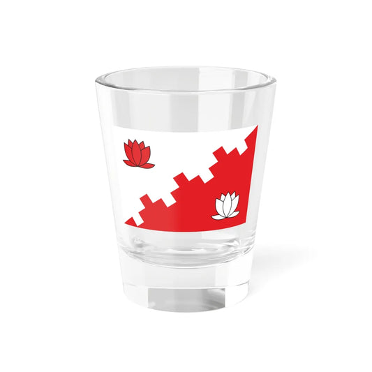 Flag of Nagorny municipality in Moscow (Russia) Shot Glass 1.5oz 1.5oz - Go Mug Yourself