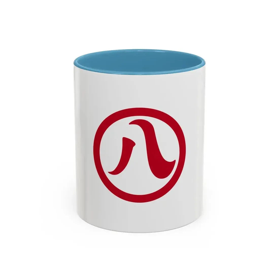 Flag of Nagoya Aichi Japan - Accent Coffee Mug 11oz Light Blue - Go Mug Yourself