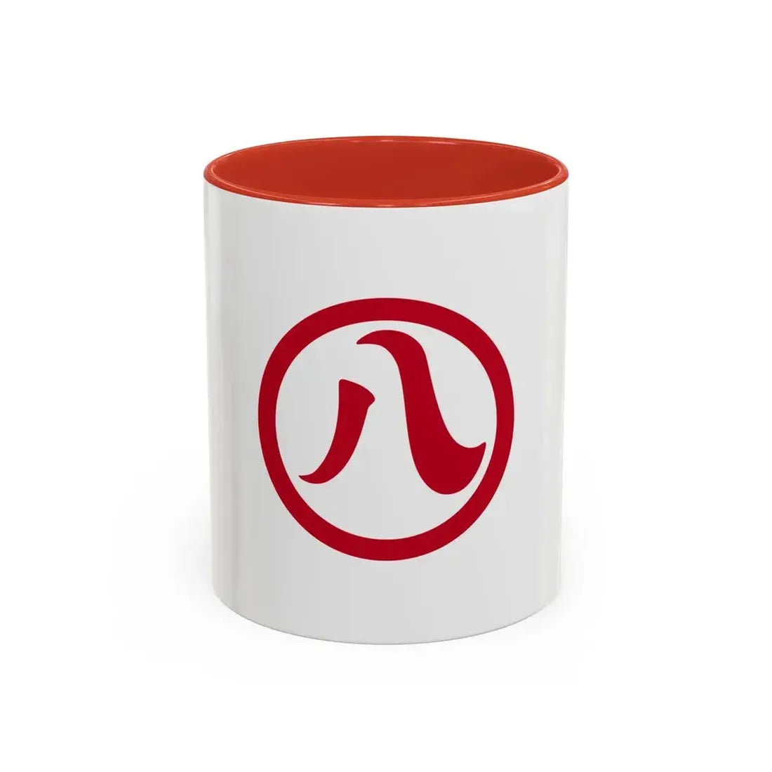 Flag of Nagoya Aichi Japan - Accent Coffee Mug 11oz Red - Go Mug Yourself