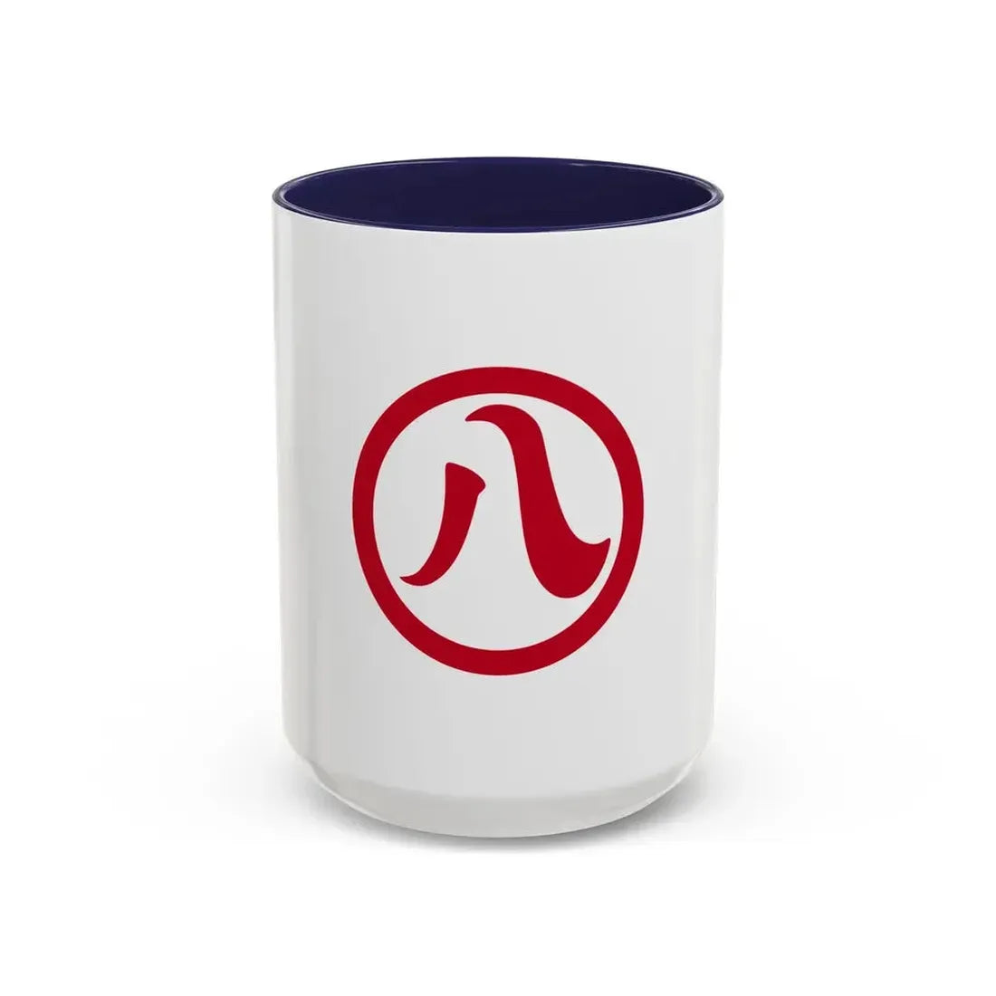 Flag of Nagoya Aichi Japan - Accent Coffee Mug 15oz Navy - Go Mug Yourself