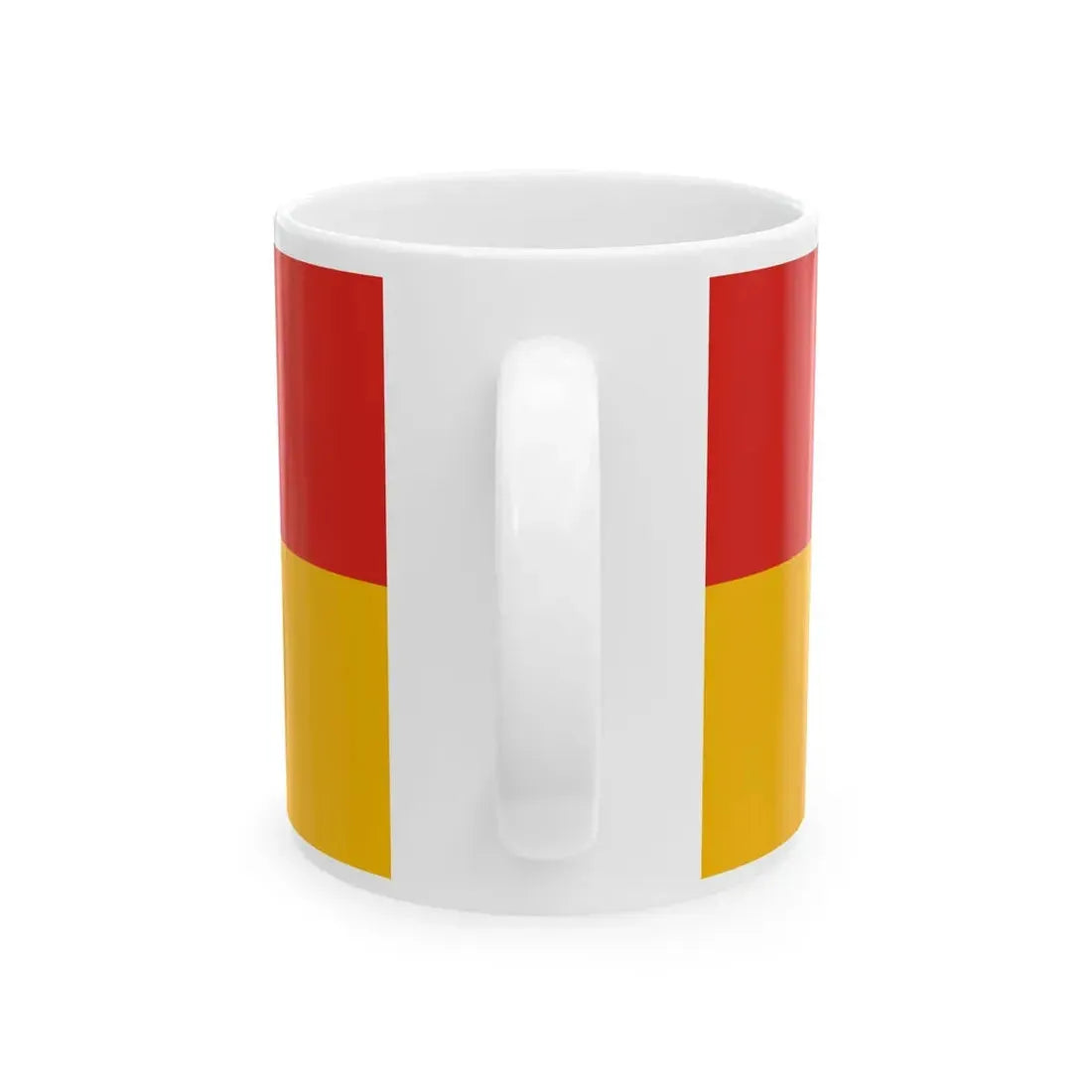 Flag of Nagyatad (Hungary) White Coffee Mug - Go Mug Yourself