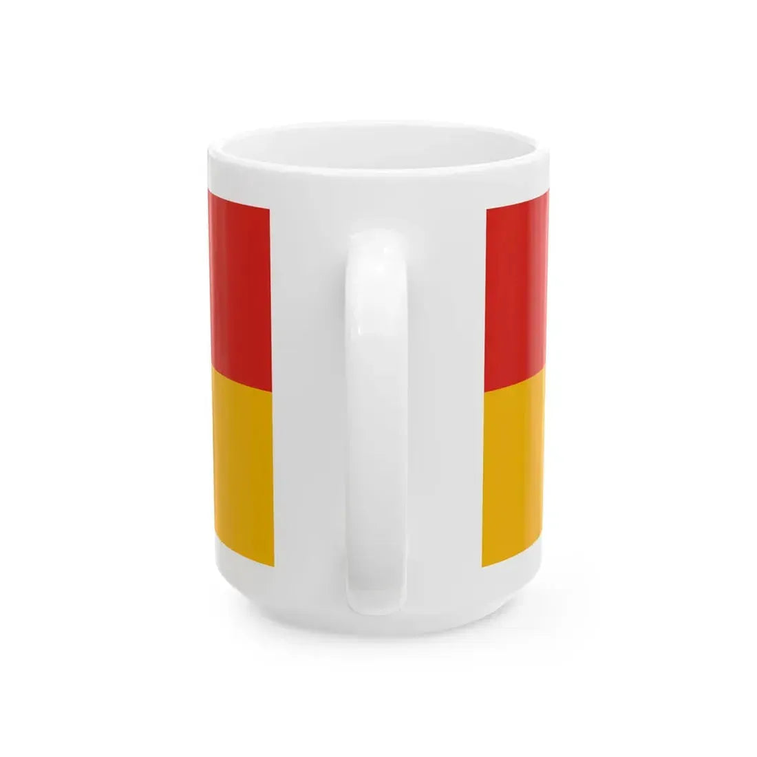 Flag of Nagyatad (Hungary) White Coffee Mug - Go Mug Yourself