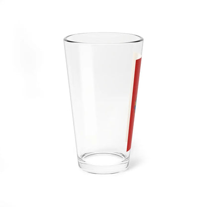 Flag of Nagyatad vertical (Hungary) Pint Glass 16oz - Go Mug Yourself