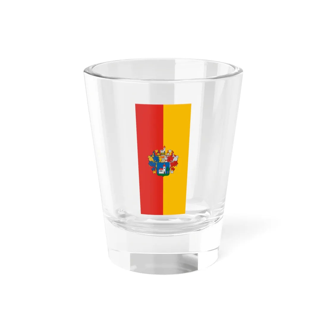 Flag of Nagyatad vertical (Hungary) Shot Glass 1.5oz 1.5oz - Go Mug Yourself