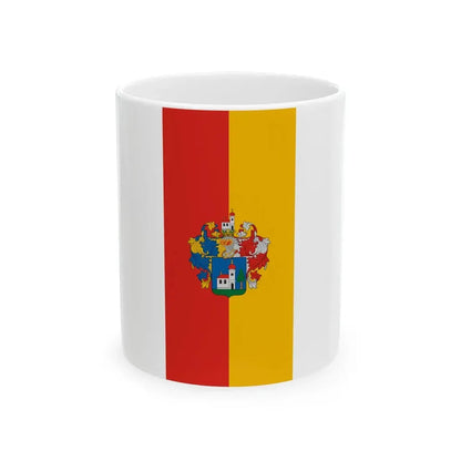 Flag of Nagyatad vertical (Hungary) White Coffee Mug 11oz - Go Mug Yourself