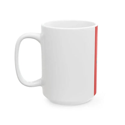 Flag of Nagyatad vertical (Hungary) White Coffee Mug - Go Mug Yourself