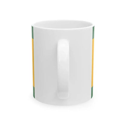Flag of Nagybajom (Hungary) White Coffee Mug - Go Mug Yourself