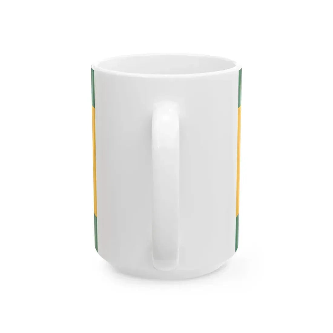 Flag of Nagybajom (Hungary) White Coffee Mug - Go Mug Yourself