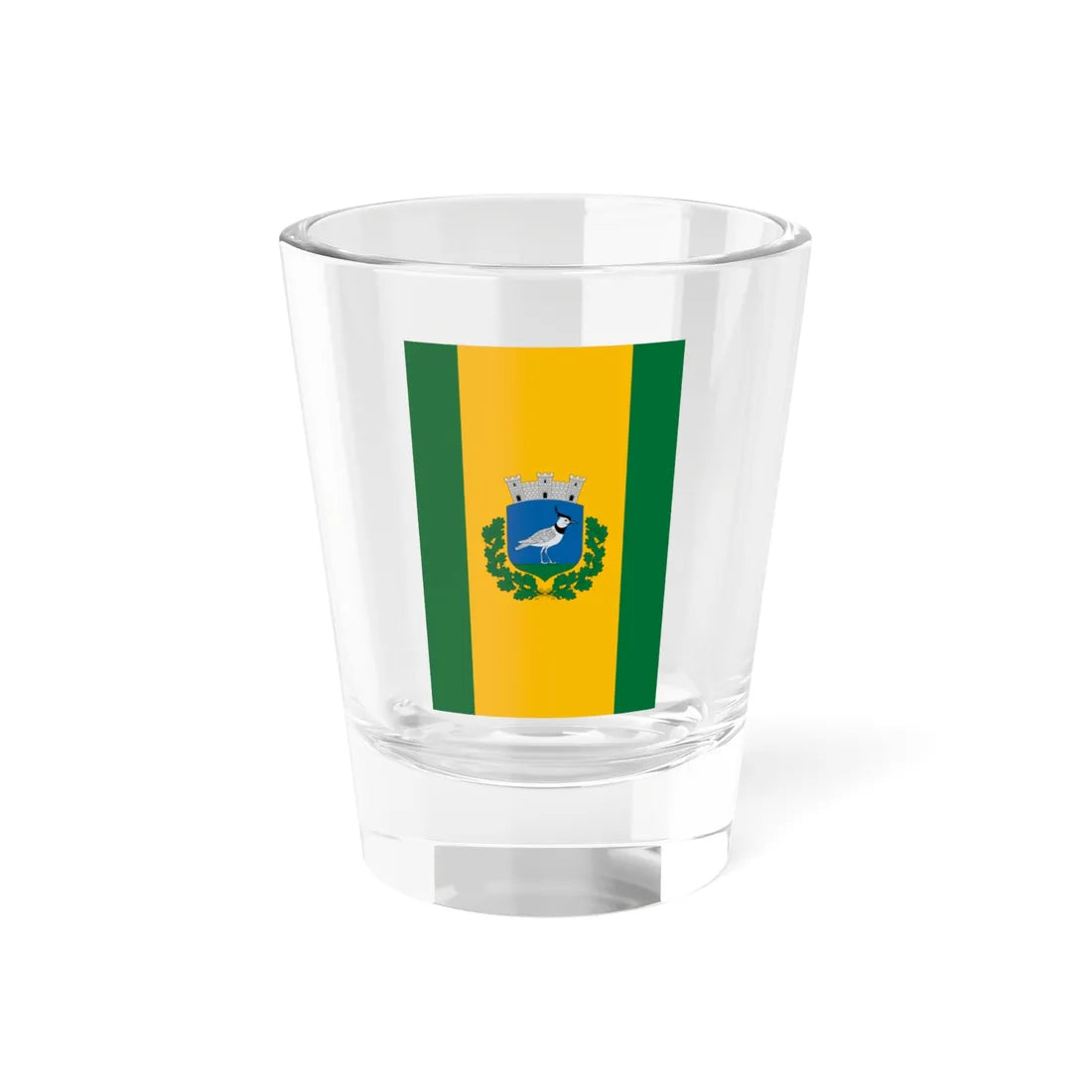Flag of Nagybajom vertical (Hungary) Shot Glass 1.5oz 1.5oz - Go Mug Yourself
