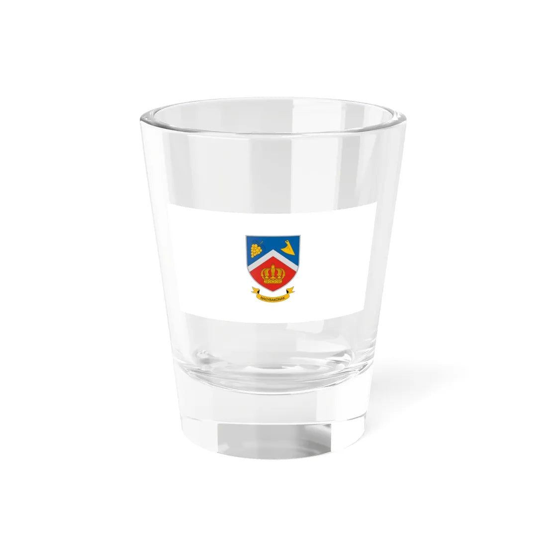 Flag of Nagybakonak (Hungary) Shot Glass 1.5oz 1.5oz - Go Mug Yourself