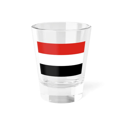 Flag of Nagybanya 1941 (Hungary) Shot Glass 1.5oz 1.5oz - Go Mug Yourself