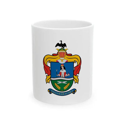 Flag of Nagybaracska (Hungary) White Coffee Mug 11oz - Go Mug Yourself
