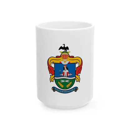 Flag of Nagybaracska (Hungary) White Coffee Mug 15oz - Go Mug Yourself