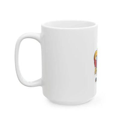 Flag of Nagybaracska (Hungary) White Coffee Mug - Go Mug Yourself