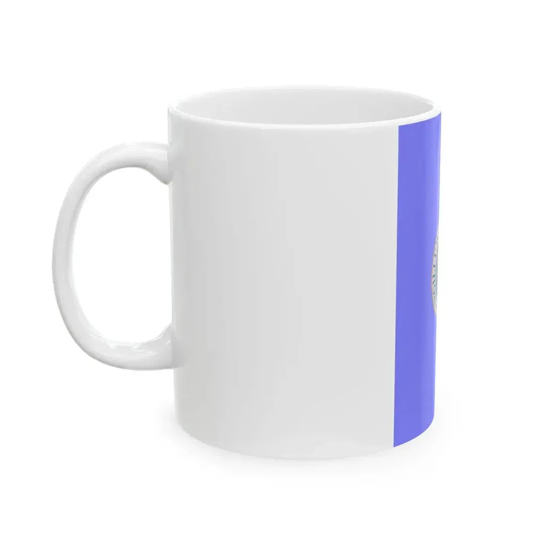 Flag of Nagyborzsony (Hungary) White Coffee Mug - Go Mug Yourself