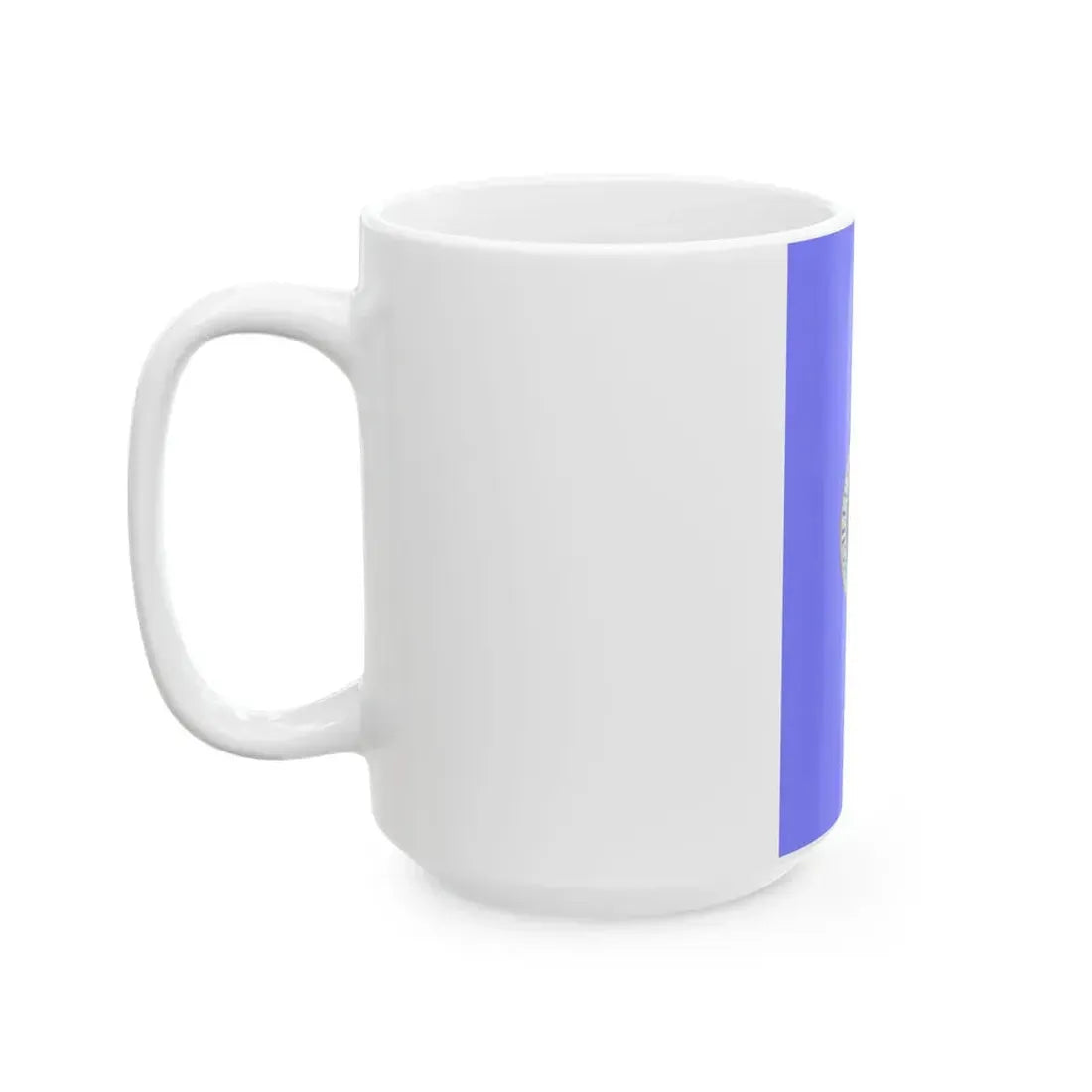 Flag of Nagyborzsony (Hungary) White Coffee Mug - Go Mug Yourself