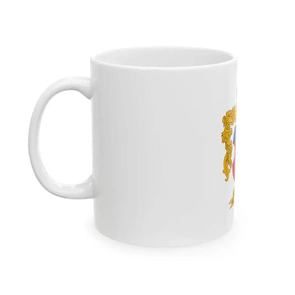 Flag of Nagybudmer (Hungary) White Coffee Mug - Go Mug Yourself