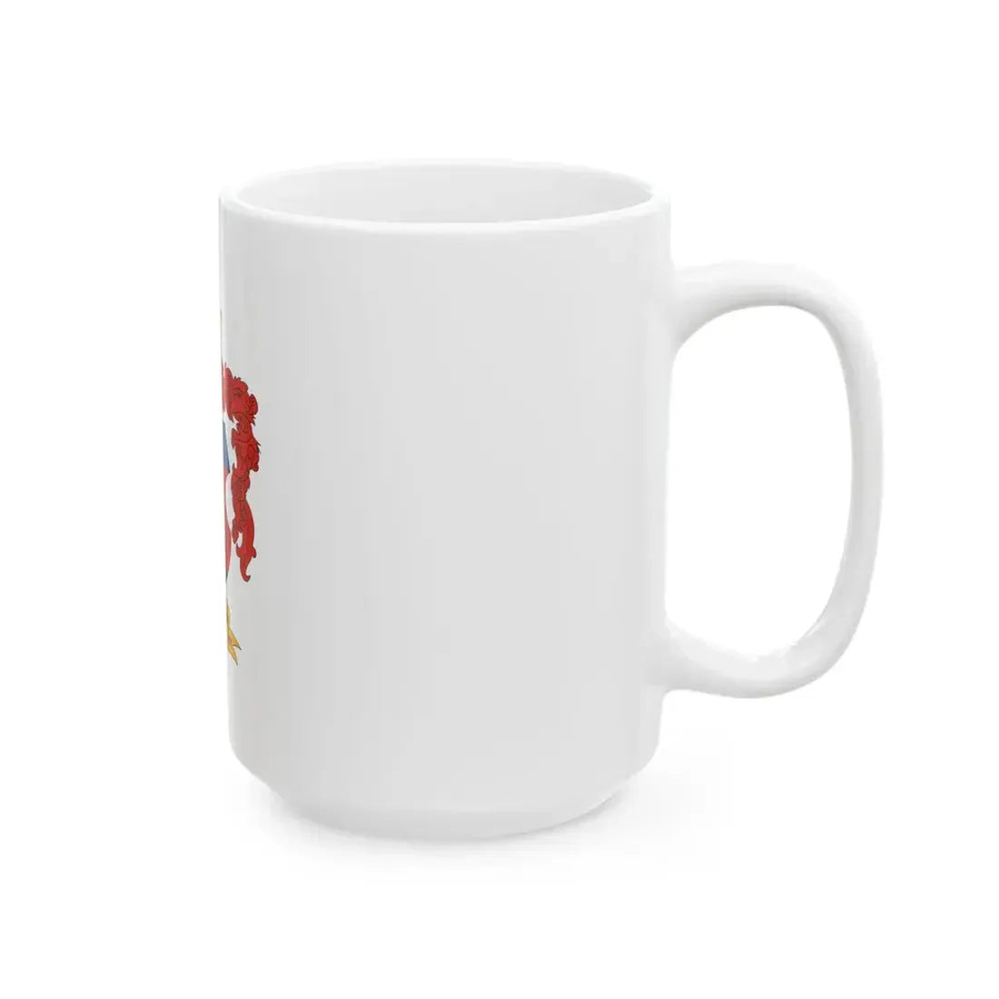 Flag of Nagybudmer (Hungary) White Coffee Mug - Go Mug Yourself