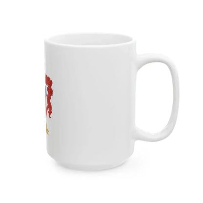 Flag of Nagybudmer (Hungary) White Coffee Mug - Go Mug Yourself
